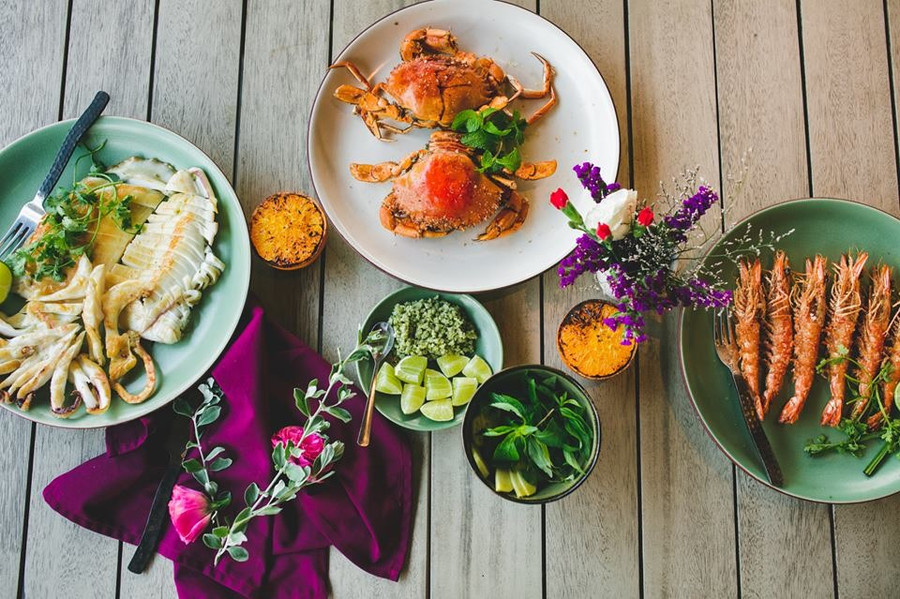  Những món ăn đặc trưng tại nhà hàng. Ảnh: TL