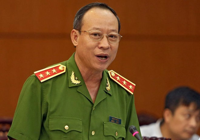 Thượng tướng Lê Quý Vương, Thứ trưởng Bộ Công an. Ảnh: Vietnamnet.