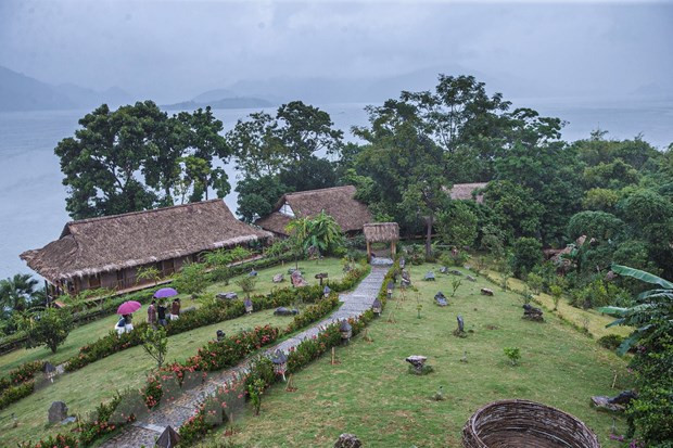 Một góc khu nghỉ dưỡng Mai Châu HideAway Resort, Hòa Bình. (Ảnh: Trọng Đạt/TTXVN) Một góc khu nghỉ dưỡng Mai Châu HideAway Resort, Hòa Bình. (Ảnh: Trọng Đạt/TTXVN)
