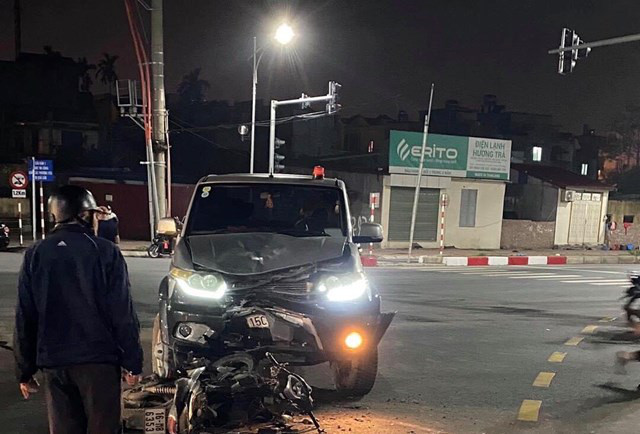 Hiện trường vụ tai nạn giao thông Hiện trường vụ tai nạn giao thông