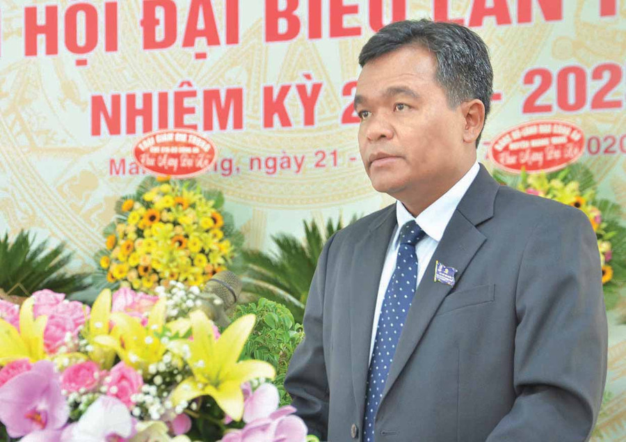 Bí thư Tỉnh ủy Hồ Văn Niên. Ảnh: Phương Linh Bí thư Tỉnh ủy Hồ Văn Niên. Ảnh Phương Linh