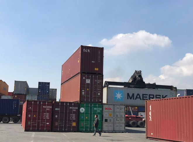 Nhập khẩu từ Trung Quốc tăng 66% trong 2 tháng đầu năm. ẢNH: NG.NGA