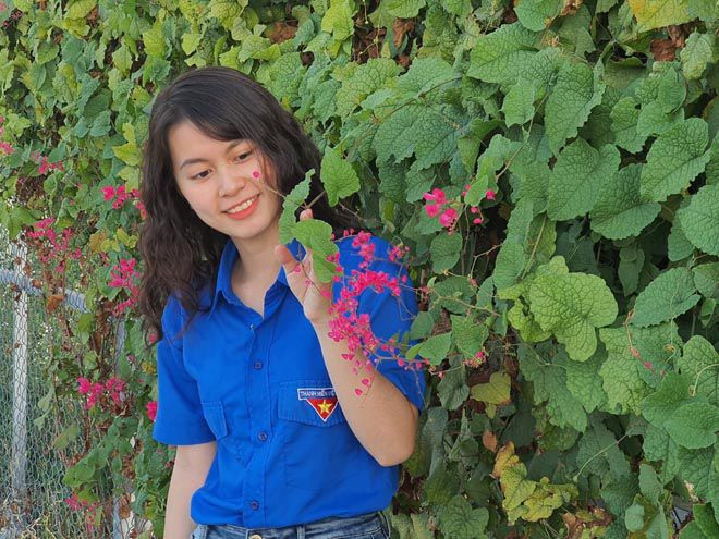 Nữ sinh Đoàn Thị Trúc My. ẢNH: NVCC