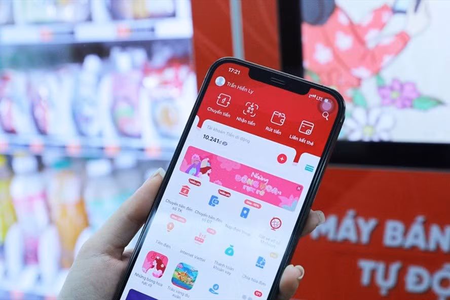  Tài khoản di động do một nhà mạng cung cấp. Nguồn: Viettel Pay