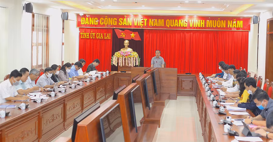 Quang cảnh hội nghị. Ảnh: Mộc Trà