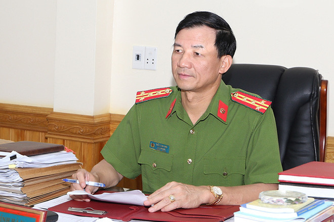 Đại tá Trần Minh Tiến.  Đại tá Trần Minh Tiến.