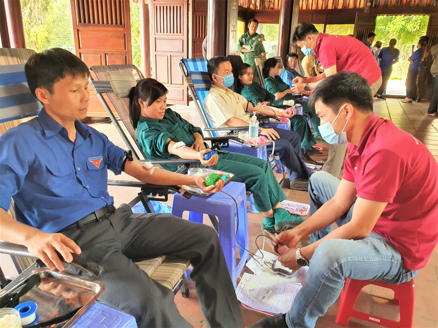 Ngày hội hiến máu tình nguyện tại Cao su Chư Pah