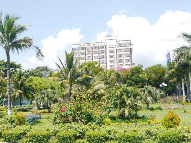 Khu vực ven biển Quy Nhơn nằm ở phía đông đường An Dương Vương được quy hoạch xây dựng công viên để phục vụ cộng đồng ẢNH: HOÀNG TRỌNG