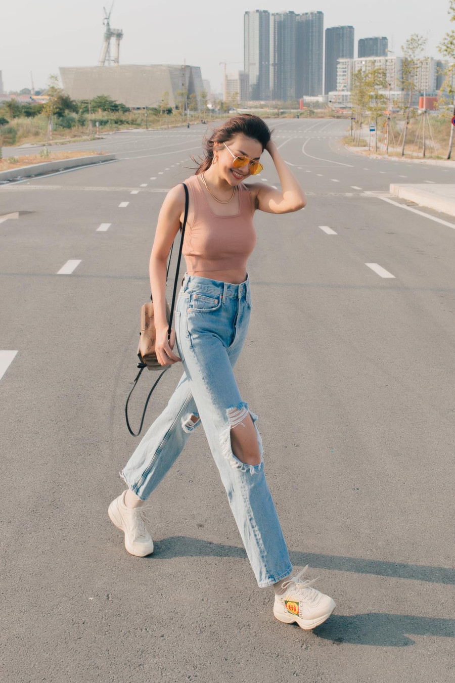 Với phong cách thời trang này giúp Thanh Hằng 