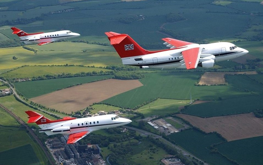  Phi đội máy bay của Nữ hoàng Anh. Ảnh: Không quân Hoàng gia Anh