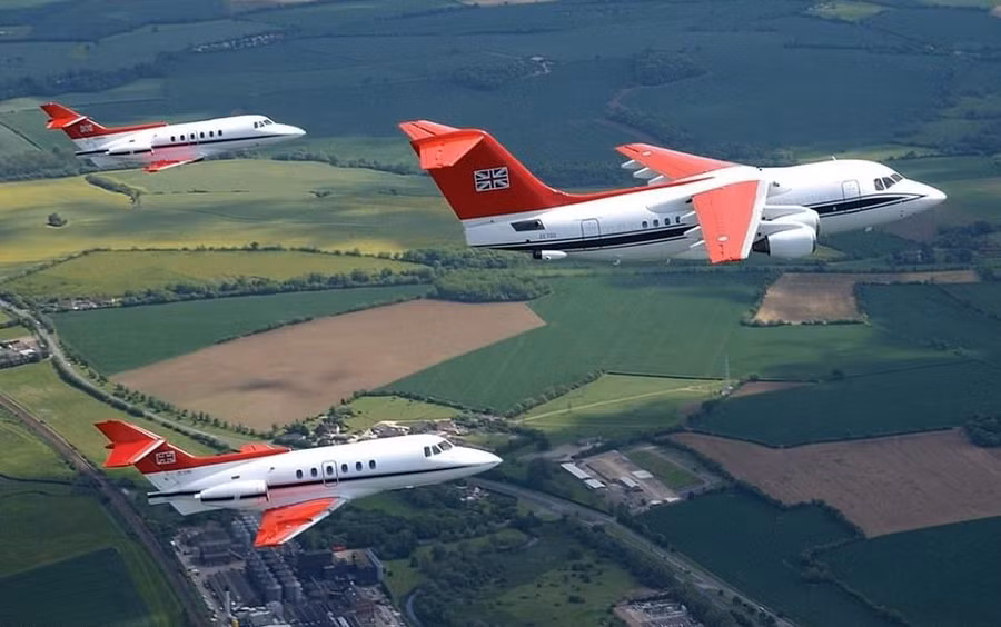  Phi đội máy bay của Nữ hoàng Anh. Ảnh: Không quân Hoàng gia Anh