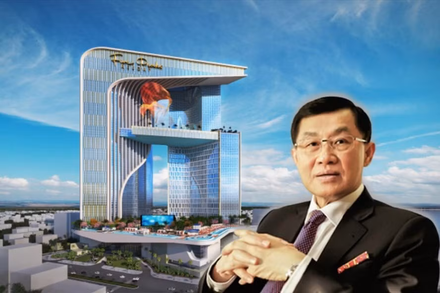 Ông Johnathan Hạnh Nguyễn, Chủ tịch IPPG từ lâu đã ấp ủ ý tưởng về một trung tâm tài chính ở Việt Nam. Đồ hoạ: Hương Nguyễn