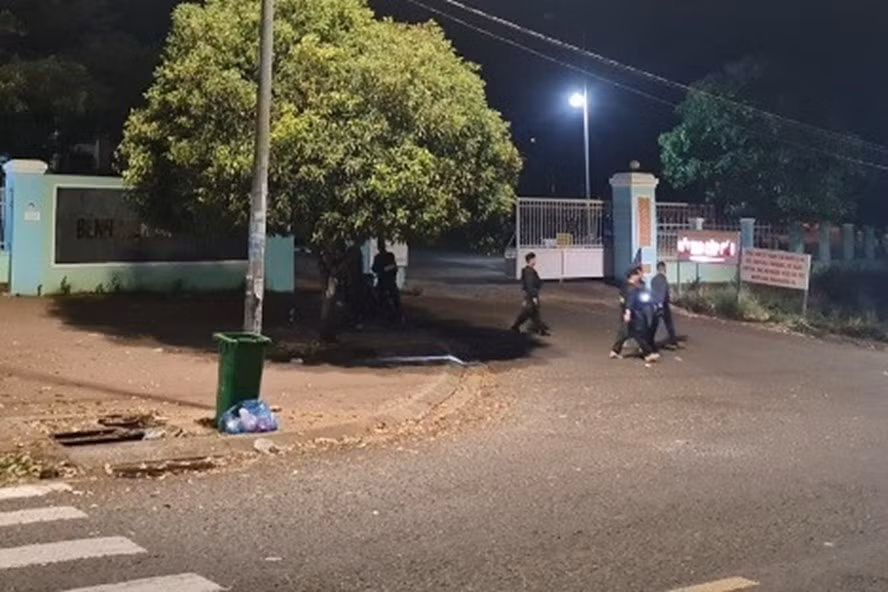 Bệnh viên Đa khoa Đắk Nông nơi Vàng Seo Trắng tẩu thoát. Ảnh: T.X