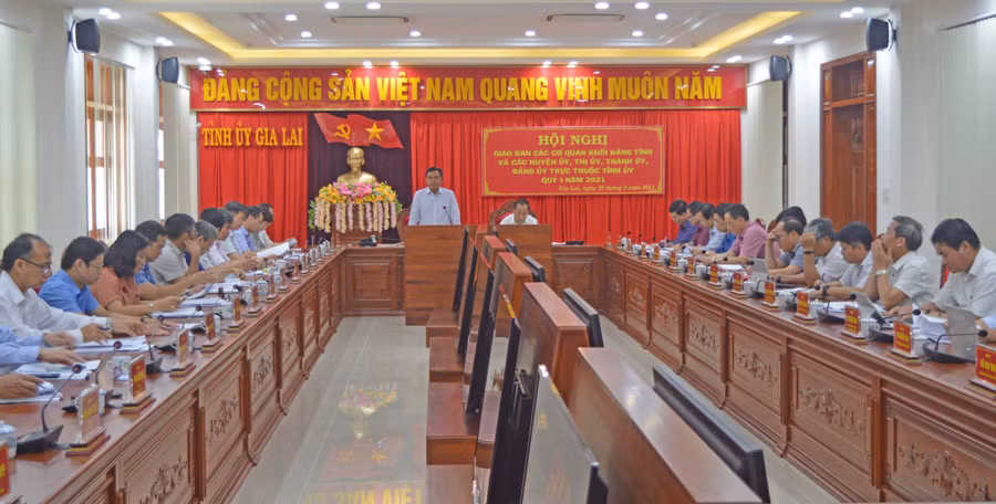 Quang cảnh hội nghị. Ảnh: Anh Huy
