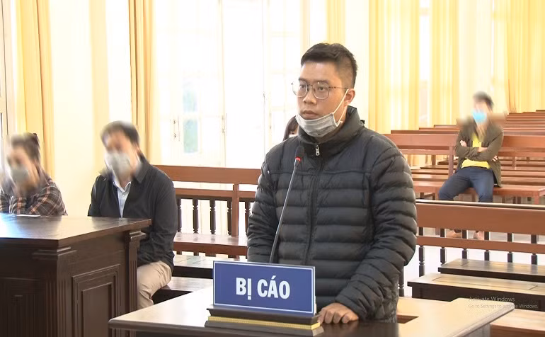 Trương Công Danh tại phiên tòa