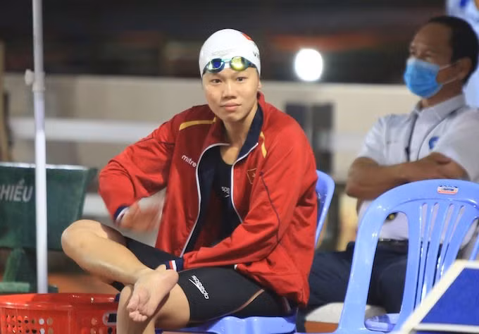 Nguyễn Thị Ánh Viên hiện đang tập luyện ở Thành phố Hồ Chí Minh. Ảnh: Đình Viên