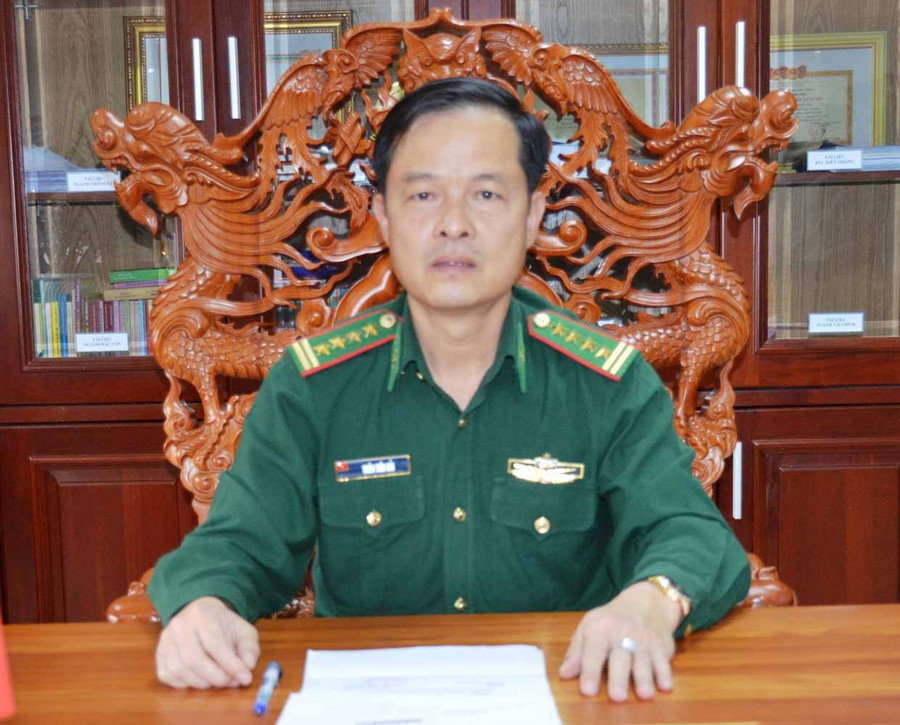 Đại tá Trần Tiến Hải. Ảnh: Vĩnh Hoàng