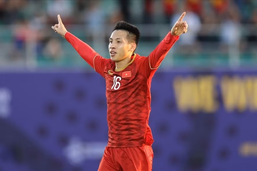 Đỗ Hùng Dũng là tiền vệ trung tâm số 1 của tuyển Việt Nam tại vòng loại World Cup 2022. Ảnh: D.P.