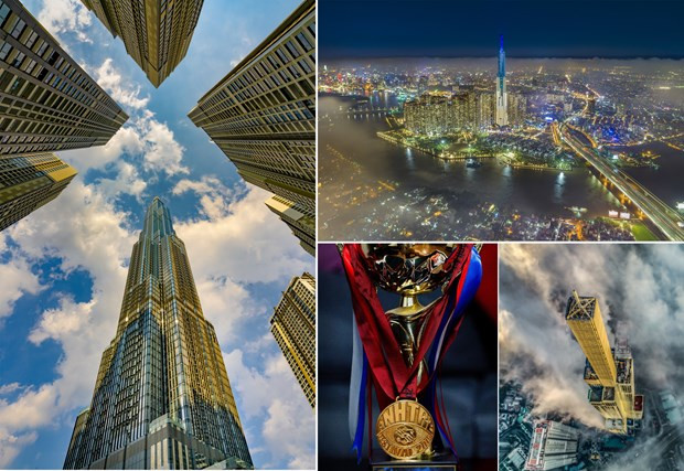 Bộ ảnh ''Landmark 81'' đạt huy chương vàng Festival Nhiếp ảnh trẻ 2019 do Cục Mỹ thuật, Nhiếp ảnh và Triển lãm tổ chức, một trong những dự án đáng nhớ nhất của Khánh Phan. (Ảnh: NVCC) Bộ ảnh ''Landmark 81'' đạt huy chương vàng Festival Nhiếp ảnh trẻ 2019 do Cục Mỹ thuật, Nhiếp ảnh và Triển lãm tổ chức, một trong những dự án đáng nhớ nhất của Khánh Phan. (Ảnh: NVCC)