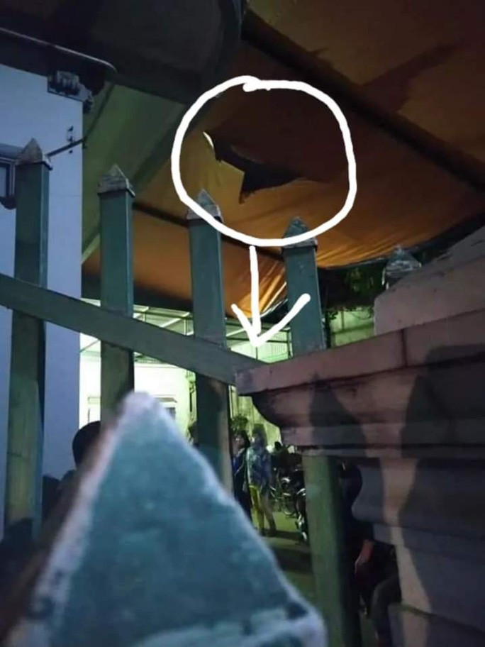 Hiện trường nơi xảy ra sự việc