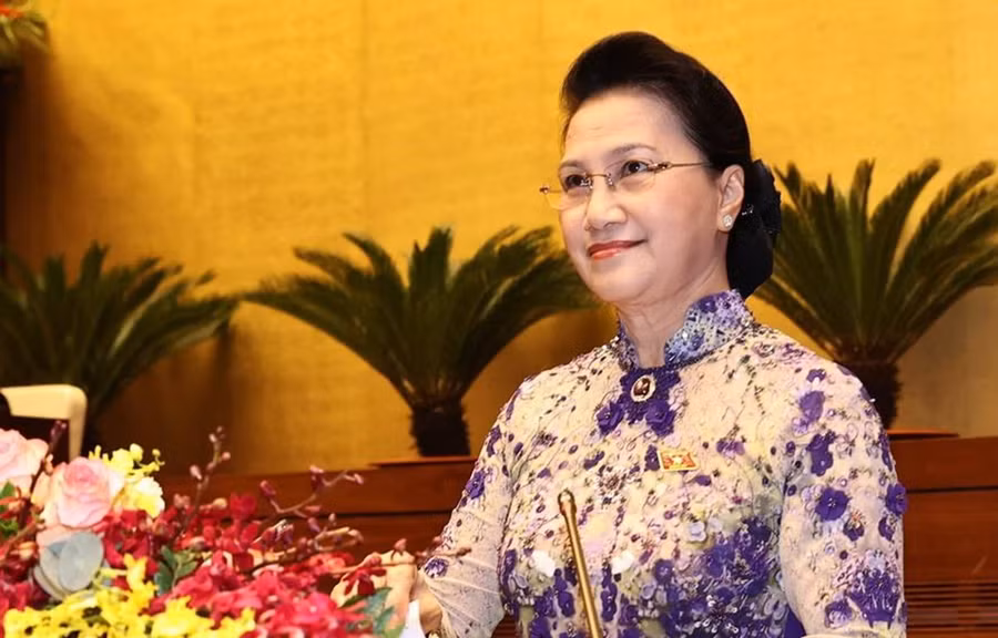 Chủ tịch Quốc hội Nguyễn Thị Kim Ngân. (Ảnh: TTXVN)