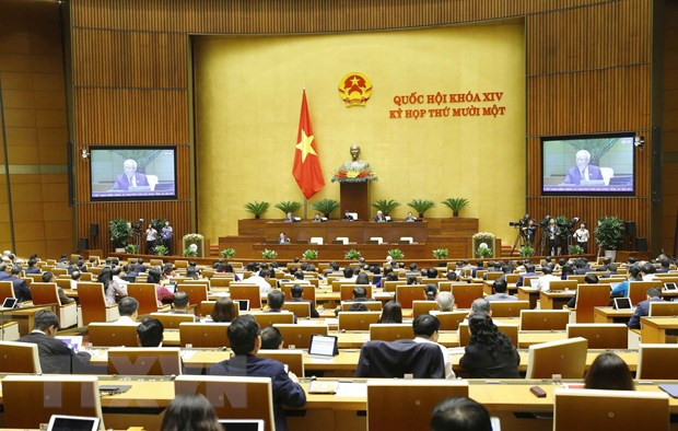 Quang cảnh phiên họp của Quốc hội. (Ảnh: Doãn Tấn/TTXVN) Quang cảnh phiên họp của Quốc hội. (Ảnh: Doãn Tấn/TTXVN)