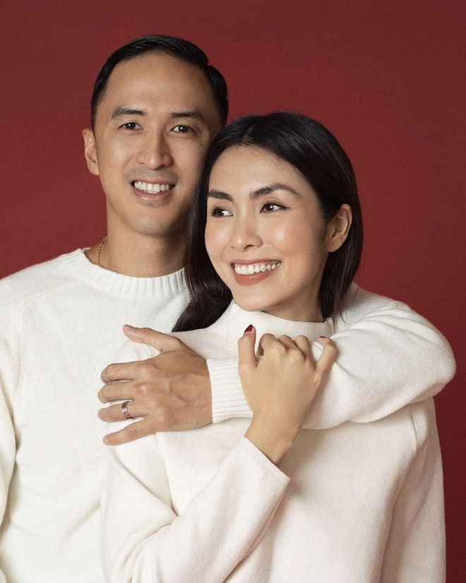 Nữ diễn viên thường xuyên chia sẻ khoảnh khắc tình cảm cùng ông xã trên trang cá nhân. ẢNH: INSTAGRAM NV