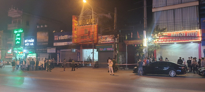 Lực lượng chức năng phong tỏa hiện trường