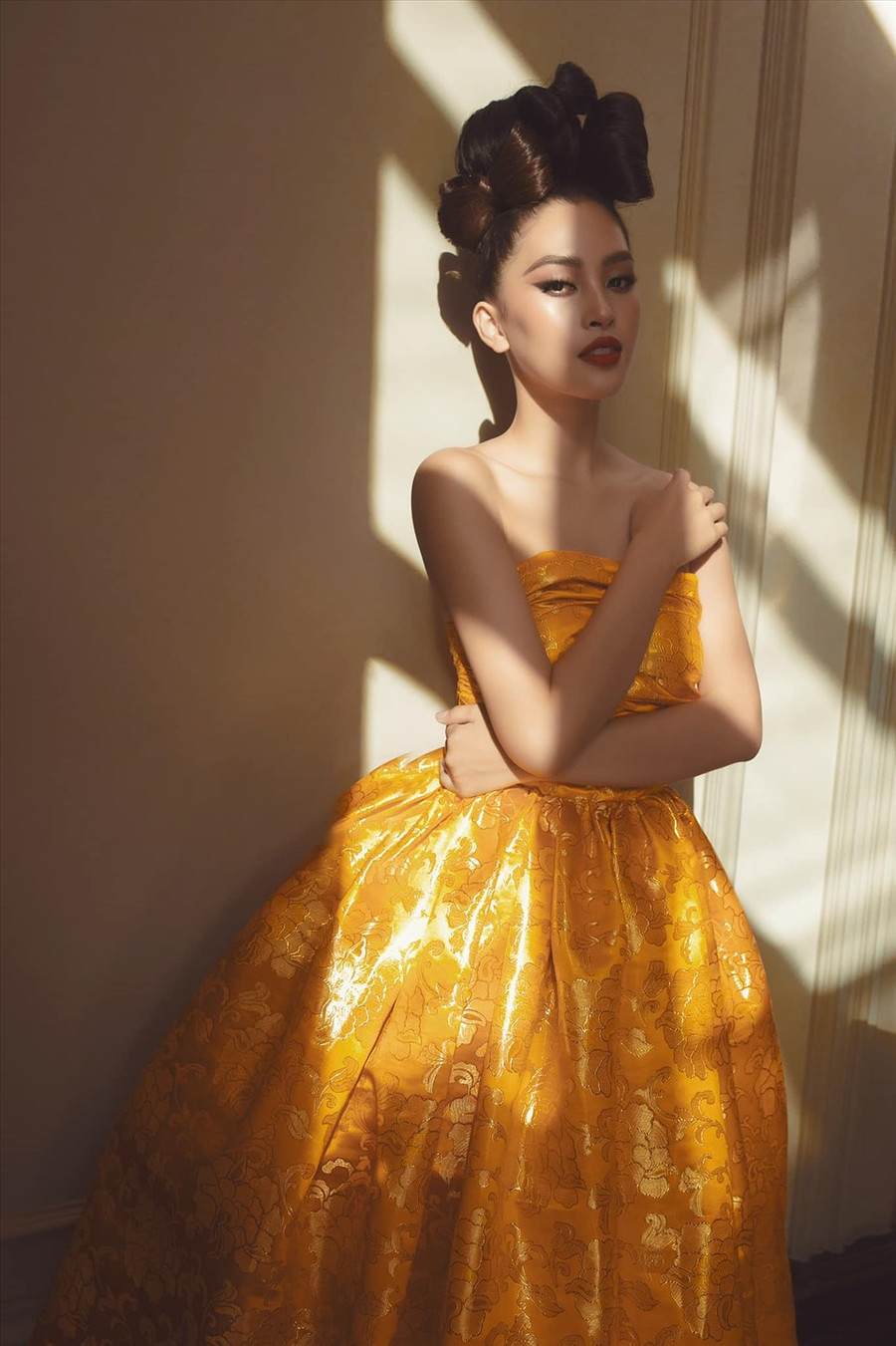 Sau 3 năm đăng quang, nhan sắc Hoa hậu Việt Nam 2018 ngày càng thăng hạng và thần thái đỉnh cao. Ảnh: NSCC.