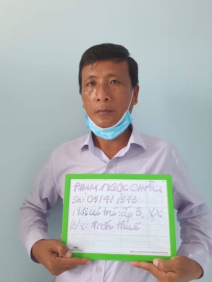 Đối tượng Châu. Ảnh: Công an cung cấp