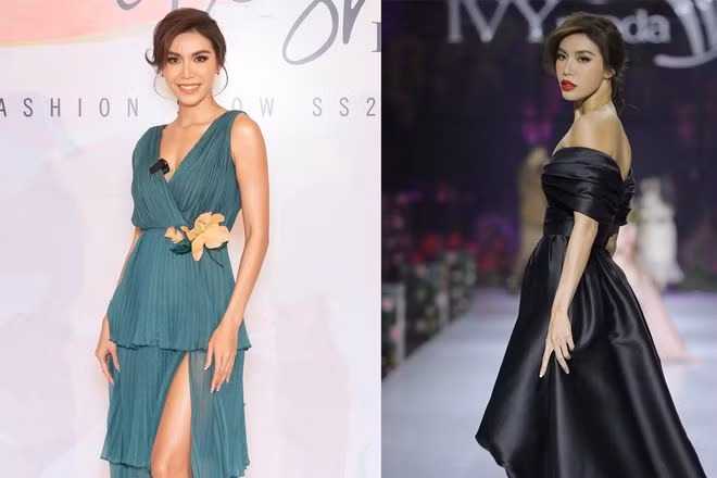 Bên cạnh đó, người mẫu Minh Tú cũng nhận được nhiều sự chú ý trên sàn diễn trong những năm gần đây. Tại sự kiện này, cô khiến mọi người thích thú khi liên tục thay đổi phong cách từ nhẹ nhàng, gợi cảm sang lạnh lùng quyến rũ ẢNH: BTC