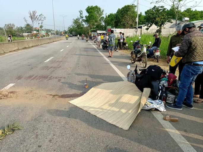 Khu vực xảy ra vụ tai nạn Ảnh: Facebook Khu vực xảy ra vụ tai nạn Ảnh: Facebook