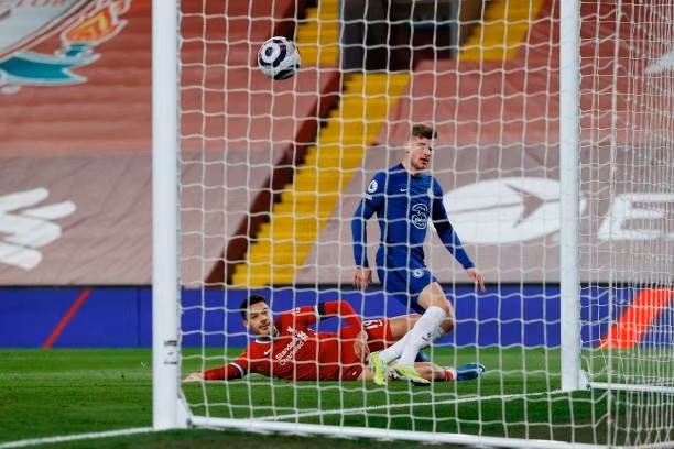  Werner bị VAR từ chối bàn thắng. Ảnh: AFP