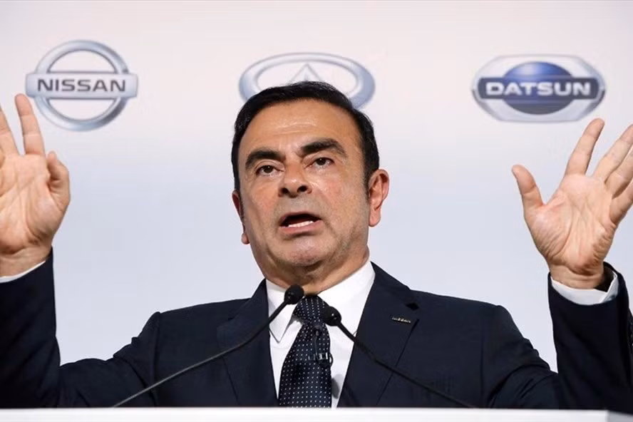 Cựu Chủ tịch Nissan Carlos Ghosn. Ảnh: AFP