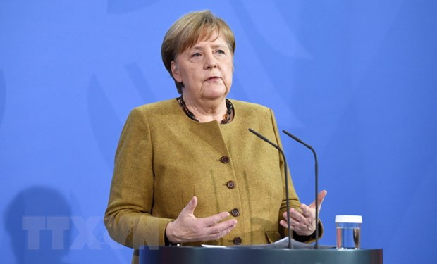 Thủ tướng Đức Angela Merkel. (Ảnh: AFP/TTXVN) Thủ tướng Đức Angela Merkel. (Ảnh: AFP/TTXVN)