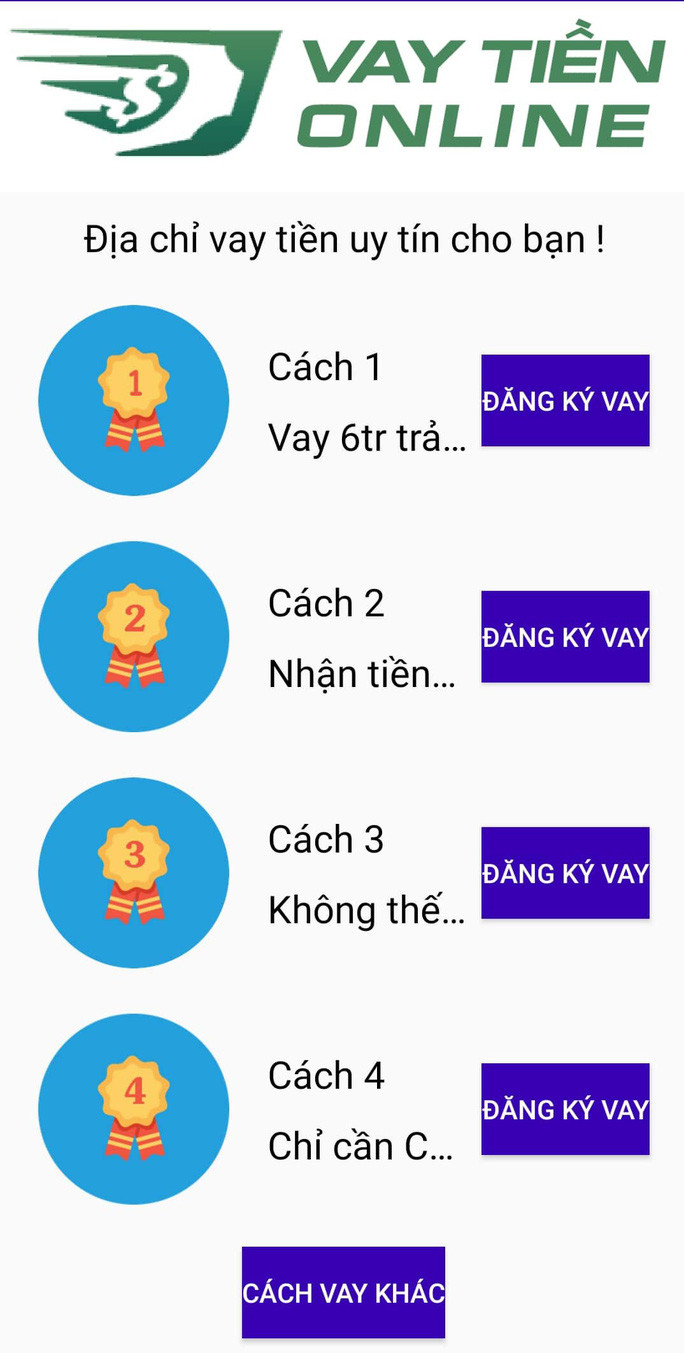 Các cách vay tiền trên ứng dụng UVAY Các cách vay tiền trên ứng dụng UVAY