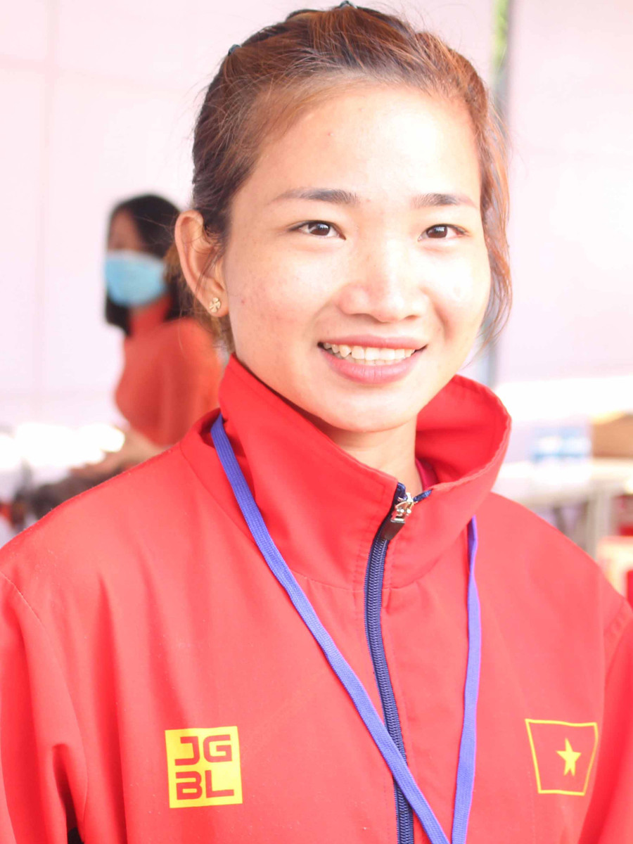 VĐV Nguyễn Thị Oanh. 