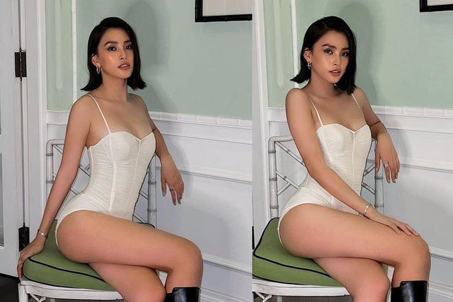 Loạt ảnh gợi cảm của Hoa hậu Tiểu Vy trên trang cá nhân. ẢNH: FBNV