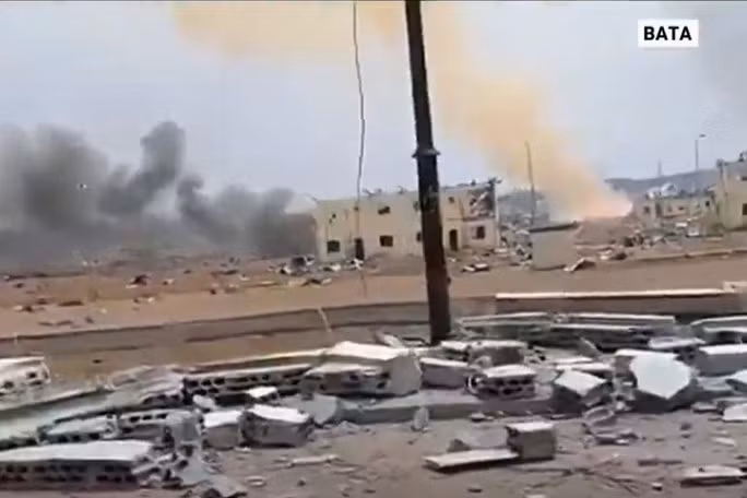 Hiện trường vụ nổ. Ảnh: Al Jazeera