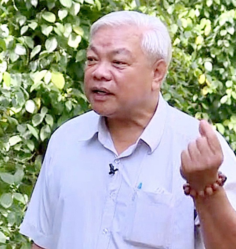 Ông Hoàng Phước Bính. Ảnh: Vũ Thảo