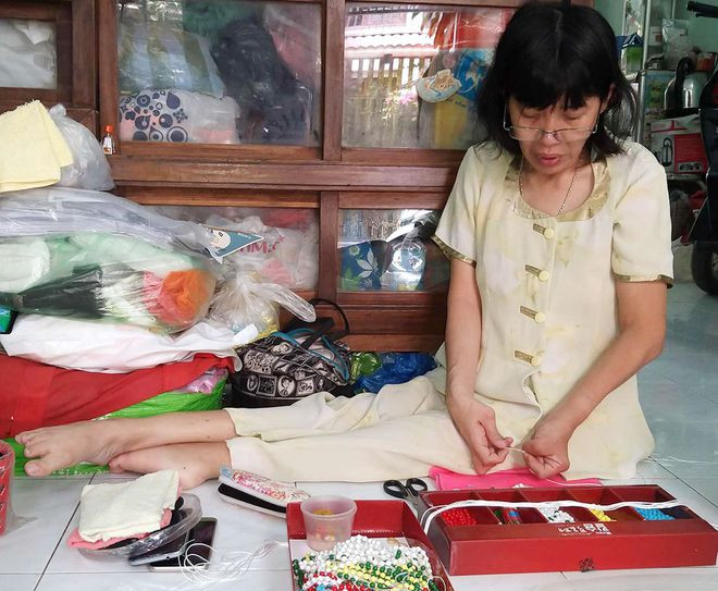  Chị Lê Thanh Thủy mang nỗi buồn “không được người thân thừa nhận” - ẢNH: NHƯ LỊCH