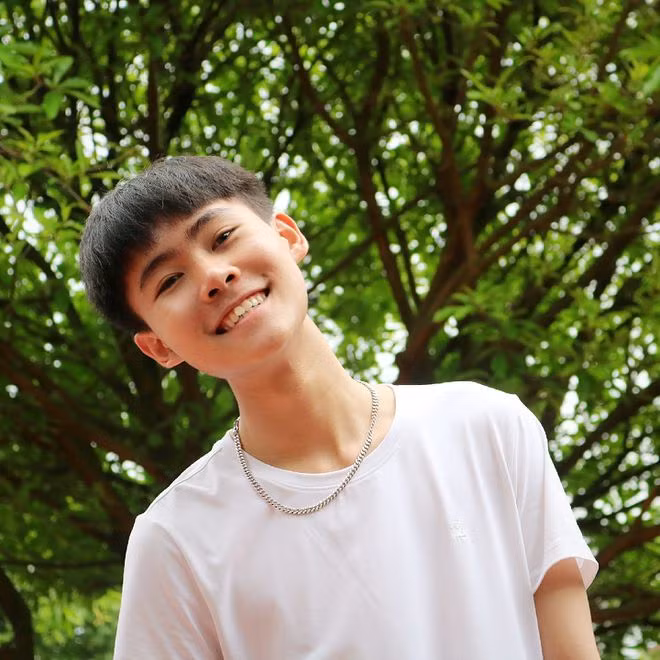 Huy không đầu hàng những khó khăn trong cuộc sống. ẢNH NVCC