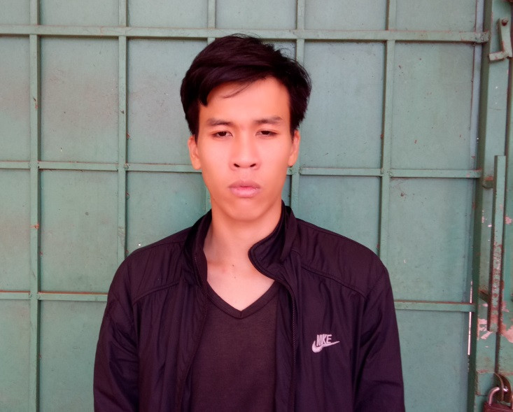  Đối tượng Trọng đã lãnh án 10 năm tù. (Ảnh cơ quan Công an cung cấp)