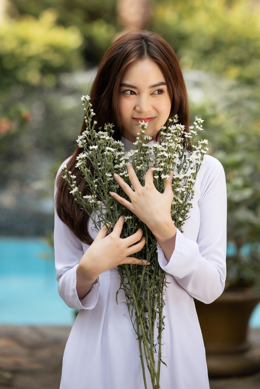 Trong phim, Ninh Dương Lan Ngọc vào vai Linh Lan, cô gái nữ dành cả thanh xuân để xây đắp sự nghiệp và khẳng định bản thân. Ảnh: NSCC.
