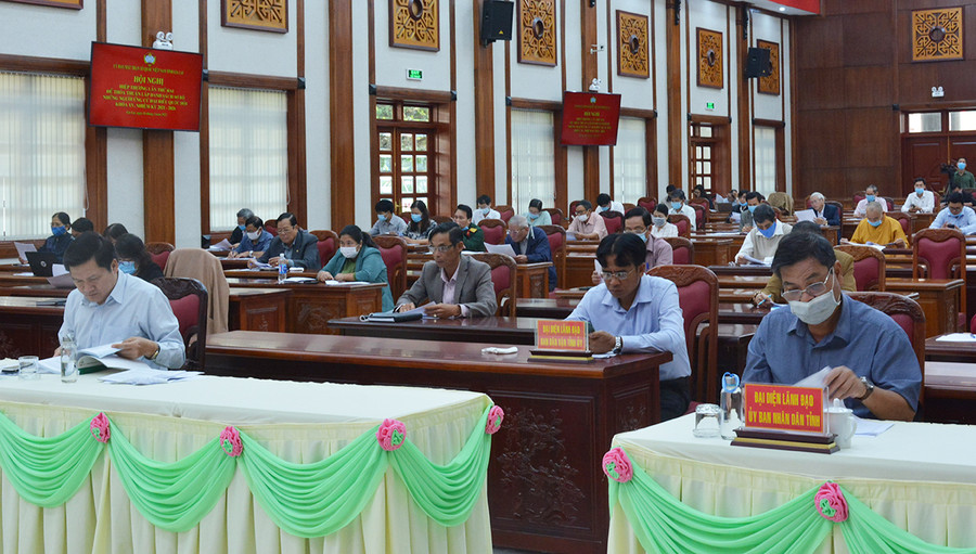 Các đại biểu dự Hội nghị hiệp thương lần thứ 2. Ảnh: Anh Huy Các đại biểu dự Hội nghị hiệp thương lần thứ 2. Ảnh: Anh Huy