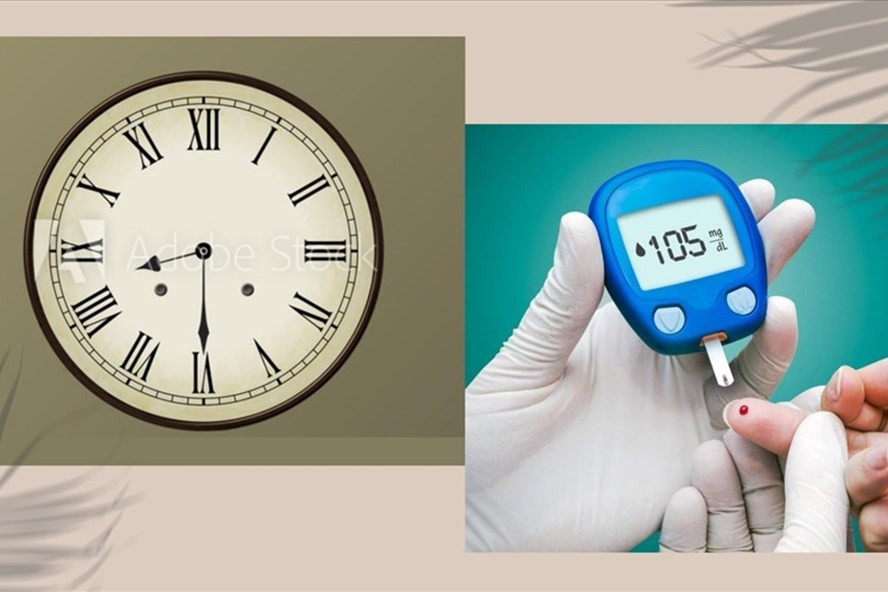 Hãy ăn sáng trước 8h30' để giúp ngừa bệnh tiểu đường. Đồ họa: SC