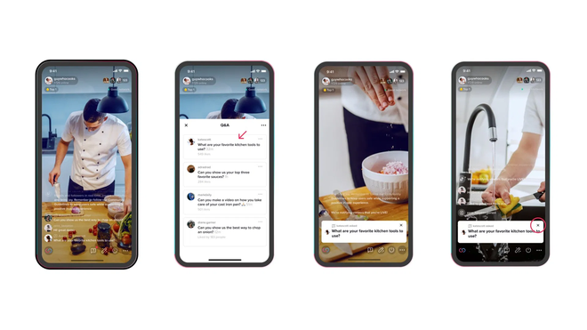 TikTok giới thiệu tính năng hỏi đáp mới - Ảnh chụp màn hình TikTok giới thiệu tính năng hỏi đáp mới - Ảnh chụp màn hình