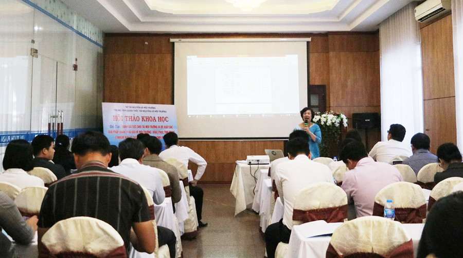 Quang cảnh hội thảo. Ảnh: Hồng Thương Quang cảnh hội thảo. Ảnh: Hồng Thương