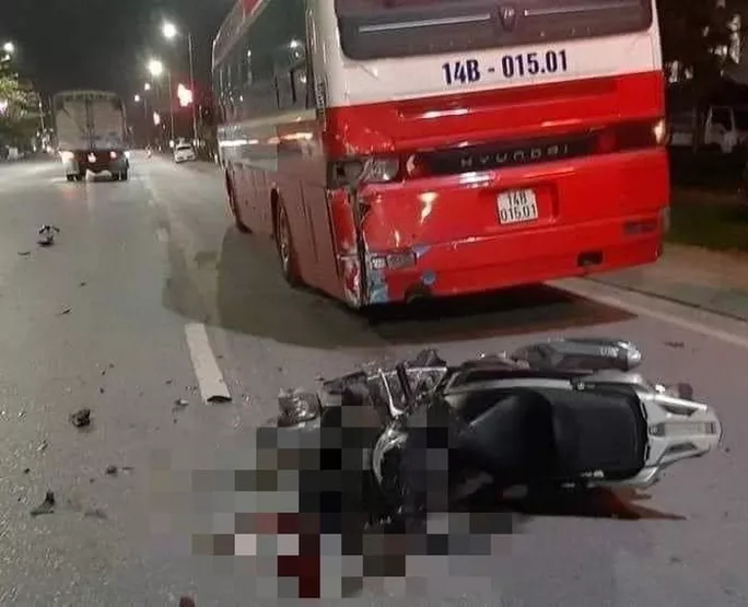 Hiện trường vụ tai nạn giao thông