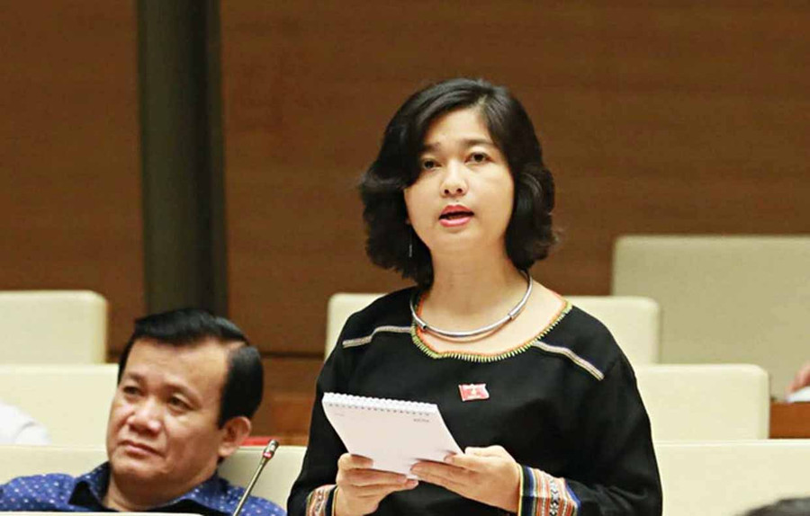 Đại biểu Quốc hội Ksor H'Bơ Khắp. Ảnh: Internet Đại biểu Quốc hội Ksor H'Bơ Khắp. Ảnh: Internet